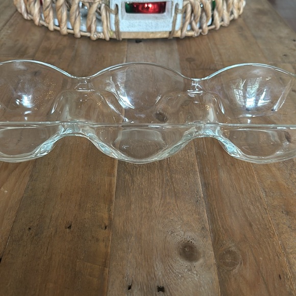 Divided Glass Serving Dish - Picture 7 of 11